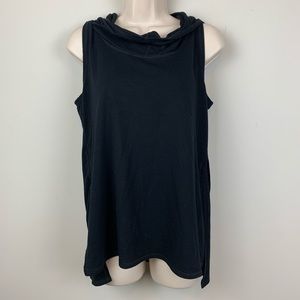 Kyodan Black Sleeveless Hoodie Activewear M